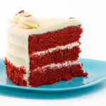 What flavor is red velvet cake?