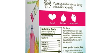 What flavor packets have no aspartame?