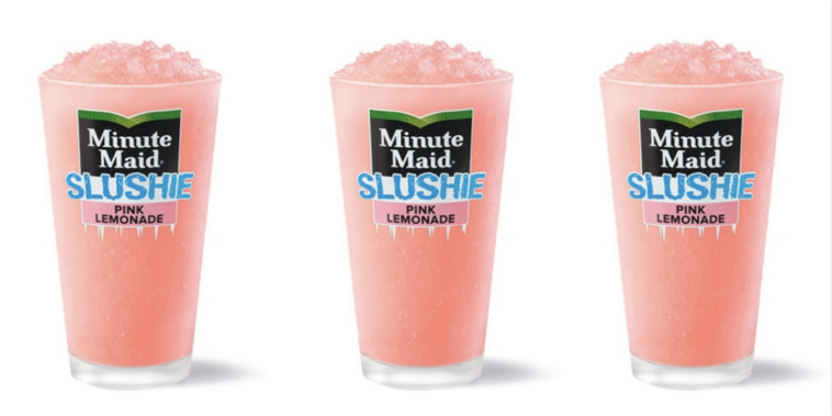 What flavor slushies does McDonald's have?