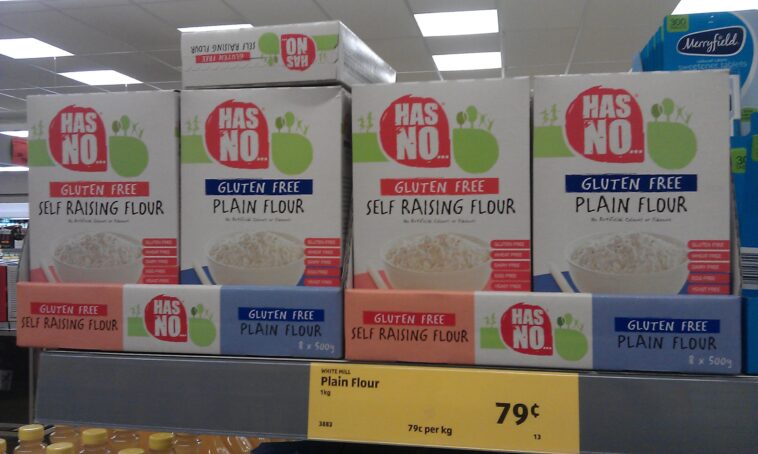 What flour has no gluten?