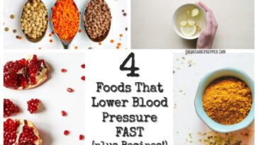 What food lowers blood pressure fast?