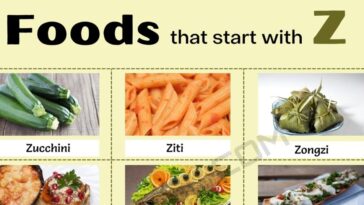 What food starts with Z?