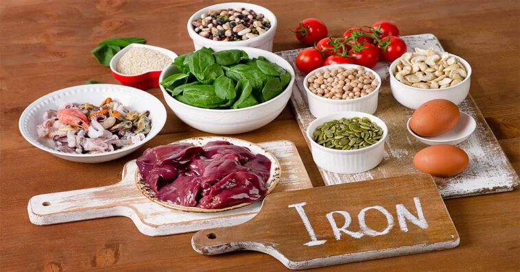 What foods are iron blockers?