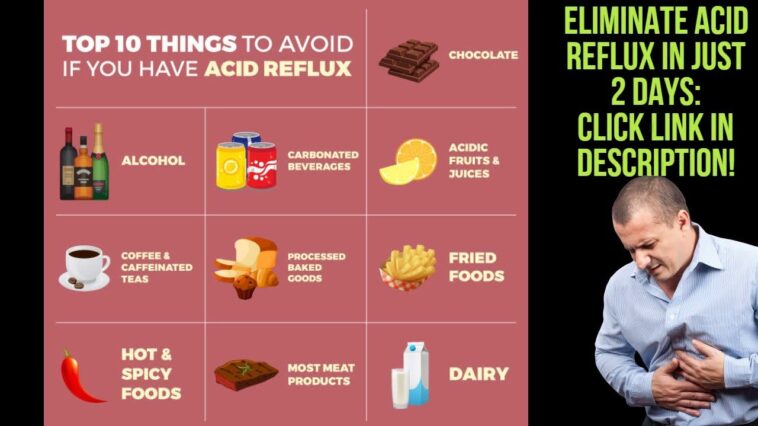 What foods help acid reflux go away?
