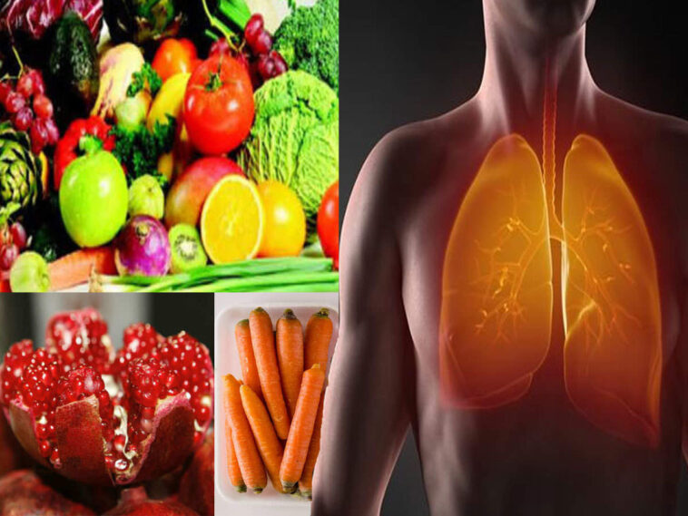 What foods help repair lungs?