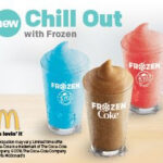 What frozen drinks does McDonald's have?