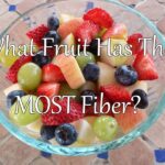 What fruit has the most fiber?
