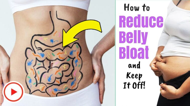 What gets rid of a bloated stomach?