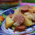 What goes good with kielbasa and sauerkraut?