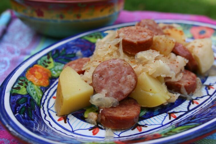 What goes good with kielbasa and sauerkraut?