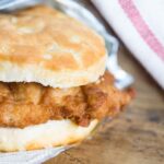 What goes on a Chick-fil-A chicken biscuit?