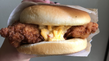 What goes on a Chick-fil-A sandwich?