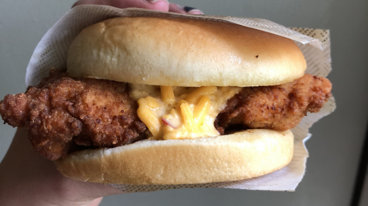 What goes on a Chick-fil-A sandwich?