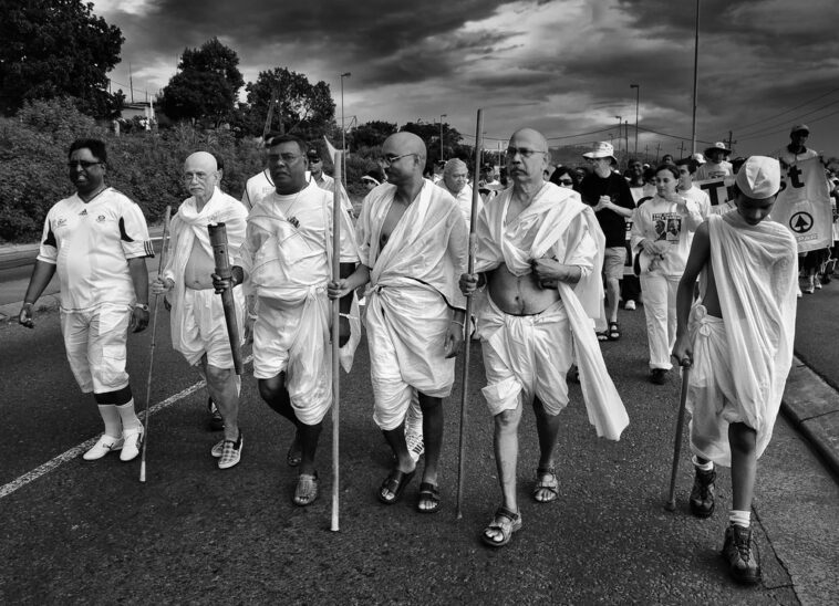 What happened during the Salt March?