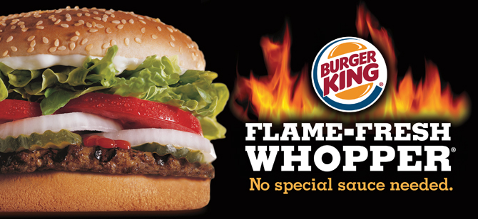 What happened to Burger King flame broiled?