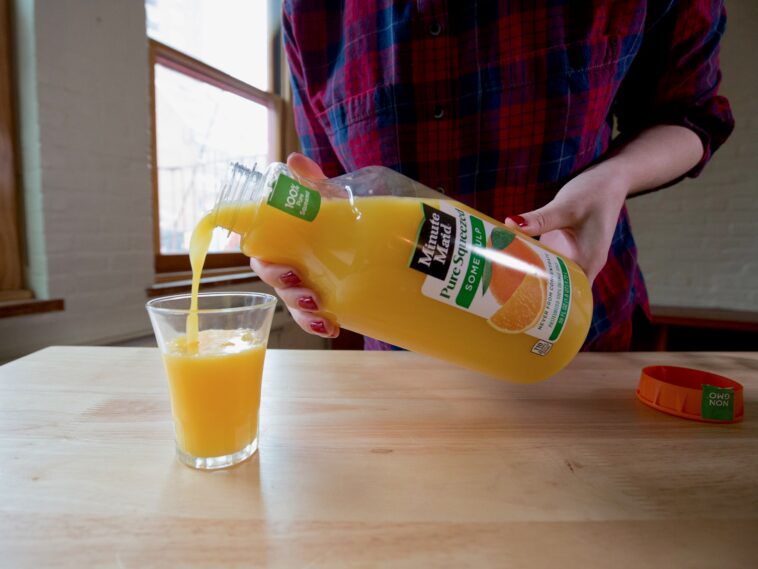 What happened to Minute Maid orange juice?