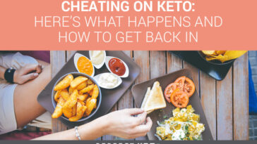 What happens if I cheated on keto?