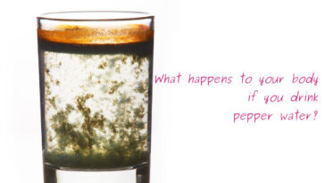 What happens if I drink pepper water?