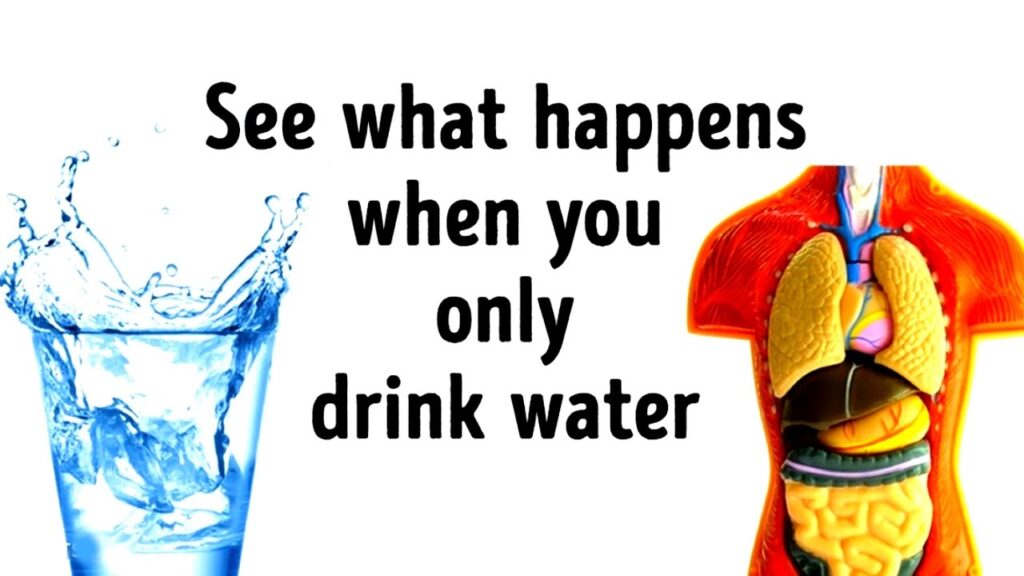 what-happens-if-i-only-drink-water