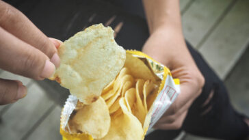 What happens if you eat too much potato chips?