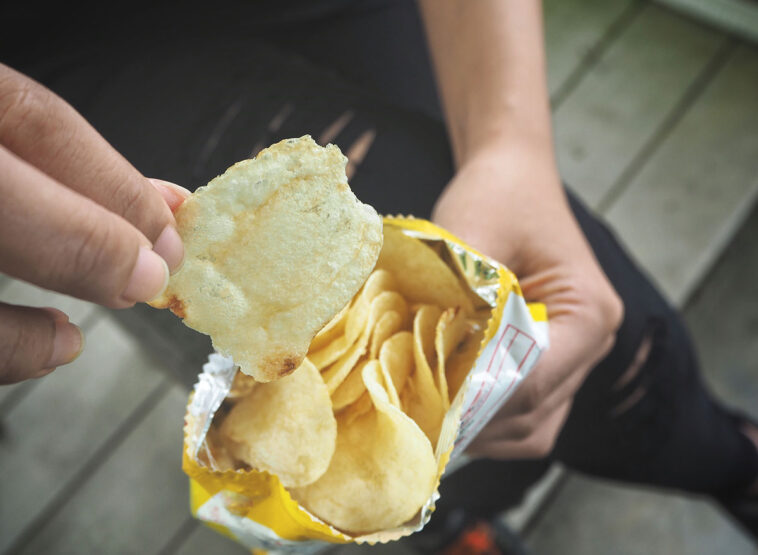 What happens if you eat too much potato chips?