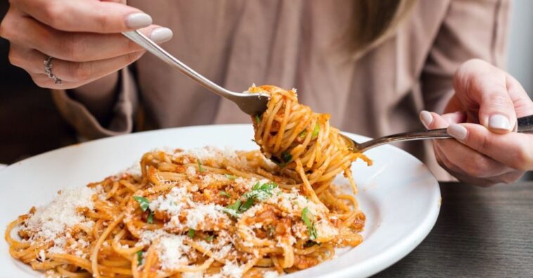 What happens if you eat too much spaghetti?