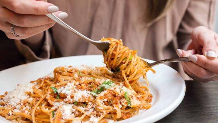 What happens if you eat too much spaghetti?