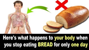 What happens if you only eat bread and water?