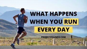 What happens if you run everyday for a month?