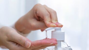 What happens if you smell too much hand sanitizer?