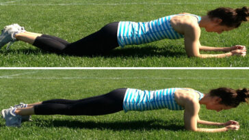 What happens when you do a plank for a minute everyday?