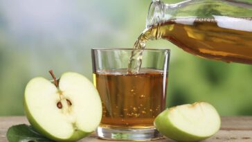 What happens when you drink apple juice daily?