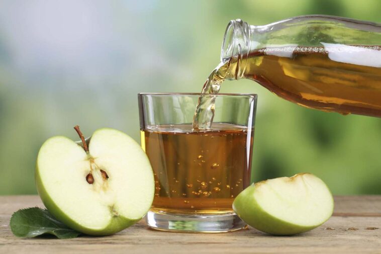 What happens when you drink apple juice daily?