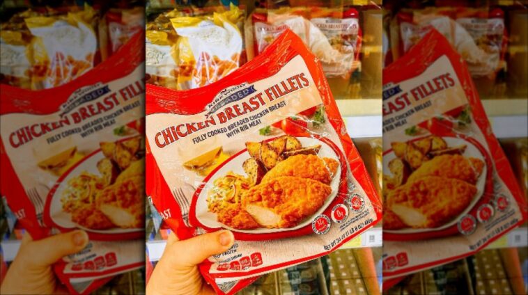 What is Aldi's red bag chicken?