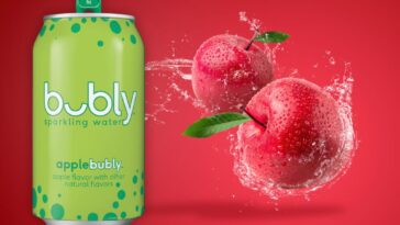 What is Bubly sweetened with?