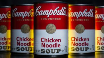 What is Campbell's number one selling soup?