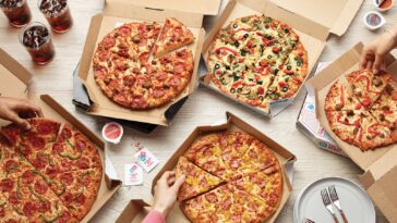 What is Domino's pizza known for?