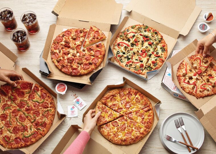 What is Domino's pizza known for?