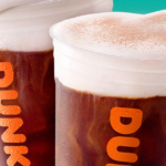 What is Dunkin's cold foam made of?