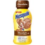 What is Nesquik chocolate milk made of?