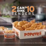What is Popeyes 2 dine for $10?