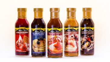 What is Walden Farms syrup made of?
