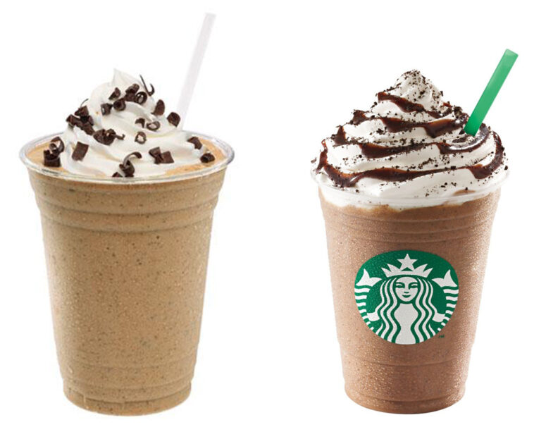 What is a frappe vs Frappuccino?