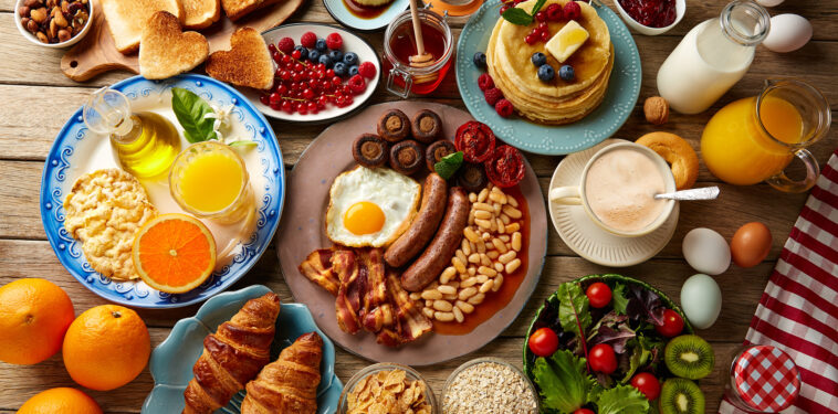 What is a good breakfast for a man?