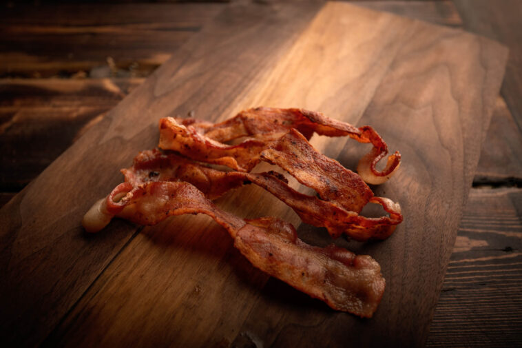 What is a healthy alternative to bacon?