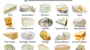 What is a list of soft cheeses?