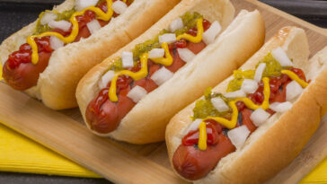 What is an all American hot dog?