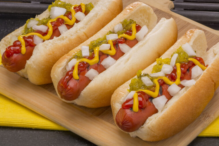 What is an all American hot dog?