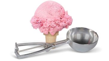 What is an ice cream scoop called?