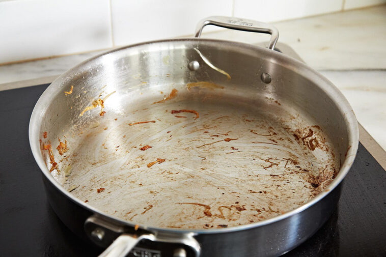What is best to deglaze pan with?
